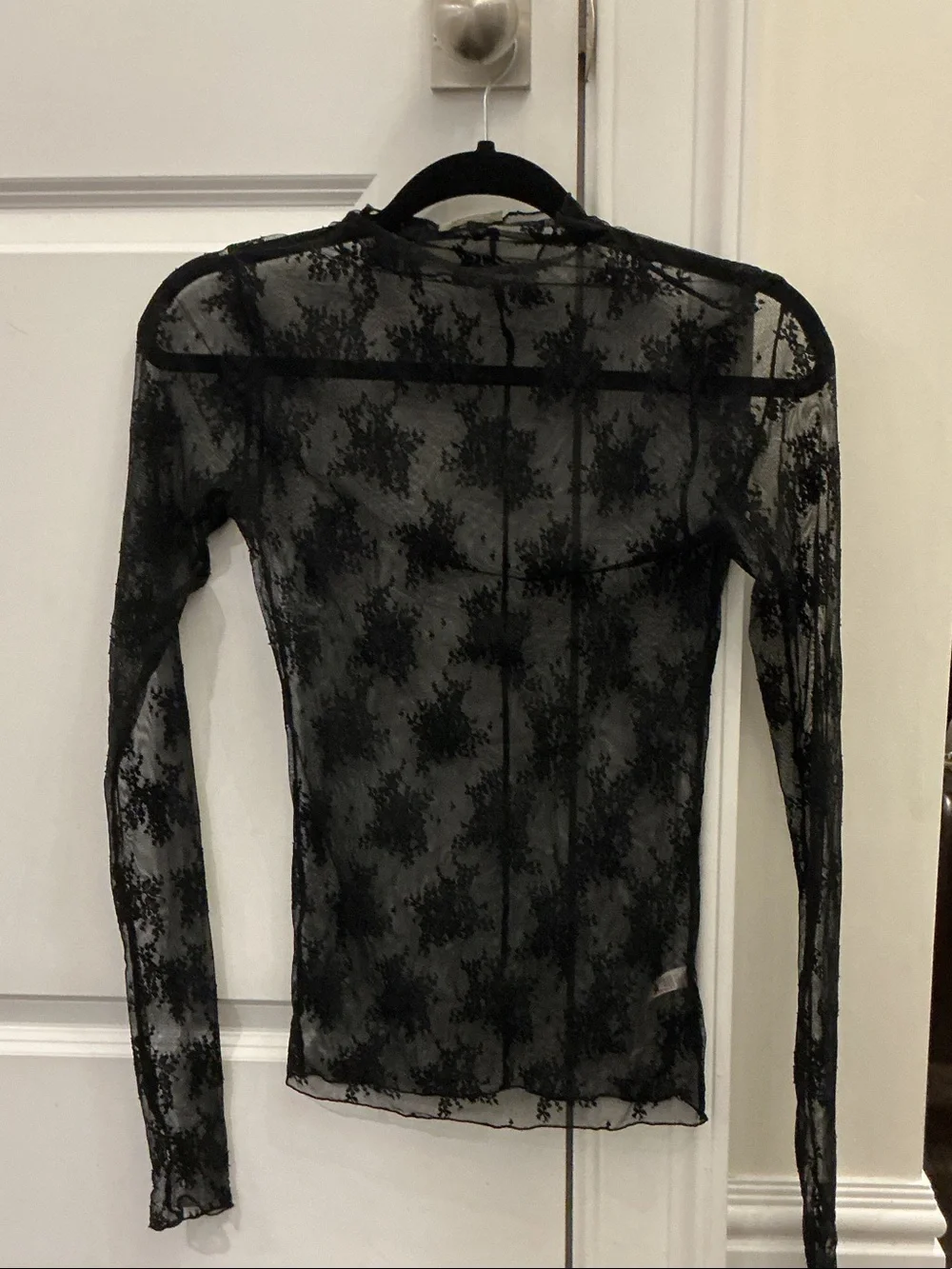 Free People lady lux layering top in black